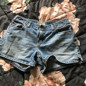 Buckle Jean Shorts